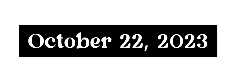 October 22 2023